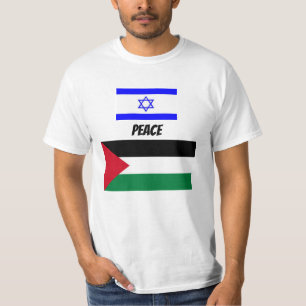 T-SHIRT PAIX ENTRE ISRAËL ET PALESTINE