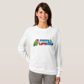 T-shirt Paix et perruche (Devant entier)