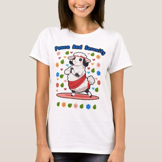 T-shirt Paix et sérénité (Devant)