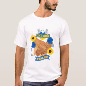 T-shirt Paix - Guerre en Ukraine (Devant)