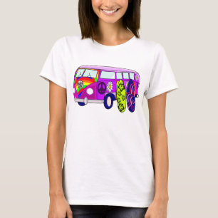 T-SHIRT PAIX, HIPPIE