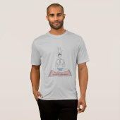 T-shirt Paix Intérieure, Chat Extérieur (Devant entier)