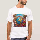 T-SHIRT PAIX MONDIALE (Devant)