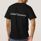 T-shirt Paix mondiale (Dos)