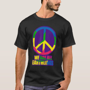 T-shirt Paix Paix dire paix Symbole de la fierté Femmes Ho