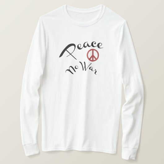 T-shirt Paix Pas De Guerre (Design devant)
