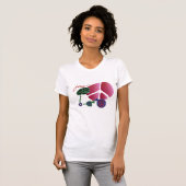 T-shirt paix pop loppy (Devant entier)