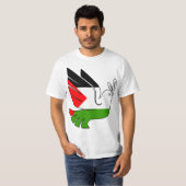 T-shirt Paix pour la Palestine (Devant entier)