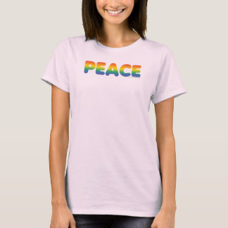 T-shirt Paix Rainbow