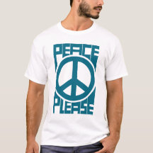 Paix S'il Vous Plaît Lettre Bleue