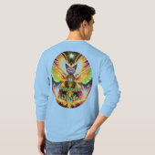 T-shirt Paix sois avec toi (Dos entier)