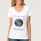 T-shirt Paix sur terre (Devant)