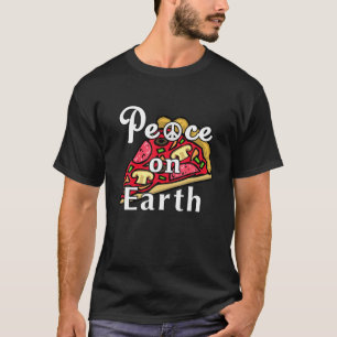 T-shirt Paix Sur Terre, Pizza Lover Mozzarella Pepperoni P
