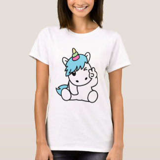 T-shirt Paix Unicorne