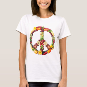 T-shirt Paix végétalienne