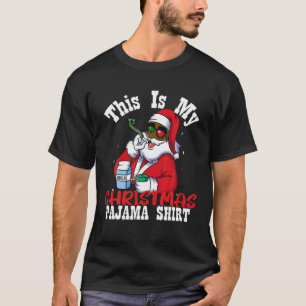 T-shirt Pajam de Noël Noir-Africain
