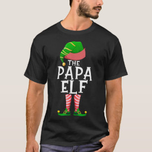 T-shirt Pajam, fête de Noël de la famille des elfes du PAP