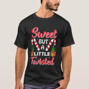 T-shirt Pajama de Noël Doux, mais peu tordu