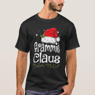 T-shirt Pajama de Noël Grammie Claus Famille de Pyjama cor