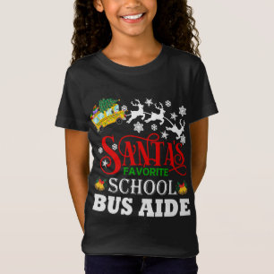T-Shirt Pajama de Noël principal favori de Santas Père Noë