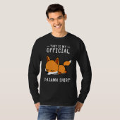 T-shirt Pajama du Fox Sleep (Devant entier)