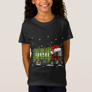 T-Shirt Pajamas de camion de poubelle de Noël