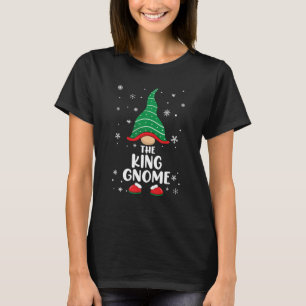 T-shirt Pajamas de Noël de famille King Gnome Matching