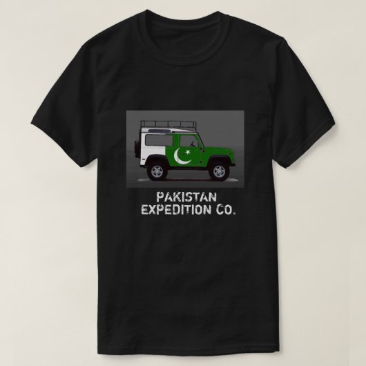 T-shirt PAKISTAN (Design devant)