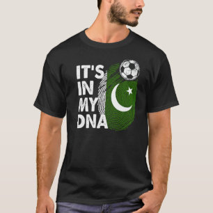 T-shirt Pakistan Dans Mon Équipe Drapeau Dna Pakistani Pak