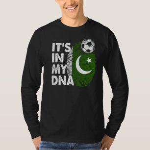 T-shirt Pakistan Dans Mon Équipe Drapeau Dna Pakistani Pak