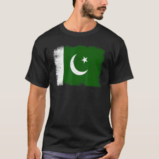 T-shirt Pakistan vintage Drapeau Fête de l'indépendance du