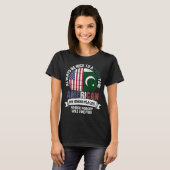 T-shirt Pakistani American know Place Pakistan Drapeau (Devant entier)