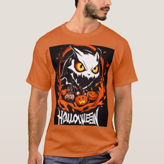 T-shirt "Paklmton" Terror Naranja (Devant)