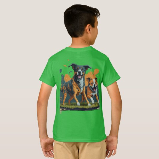 T-shirt Pal De Jeu. (Dos entier)