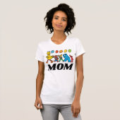 T-shirt Pal de rue Sésame | Ballons d'anniversaire - Maman (Devant entier)
