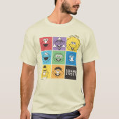 T-shirt Pal de rue Sésame | Blocs de couleurs (Devant)
