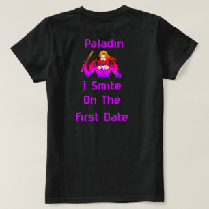 T-shirt Paladin Frappe Lors Du Premier Rendez-Vous