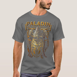 T-shirt Paladin Nain Chevalier Nain JDR Fantastique Jeu