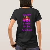 T-shirt Paladin Smite On First Date (Dos)