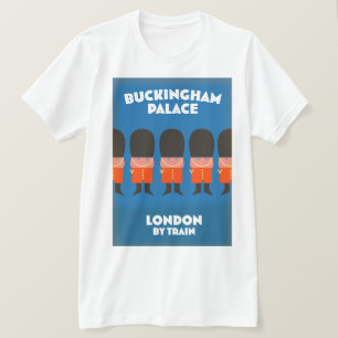 T-shirt Palais Buckingham Londres en train