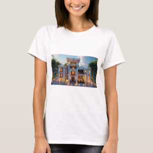 T-shirt Palais de rêve néo-classique IA-Reimaginé