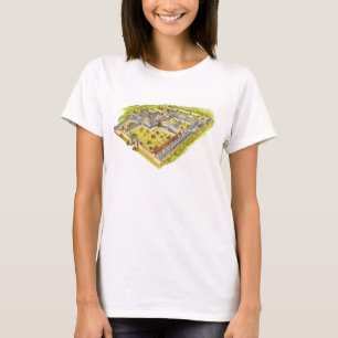 T-shirt Palais de Topkapi. Istambul Turquey. Vue aérienne