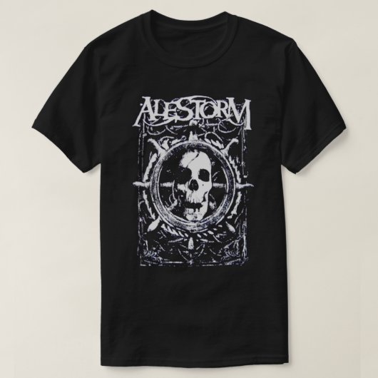 T-shirt Palak Skull Ale 23 - Alestorm - Meilleur Trending  (Design devant)