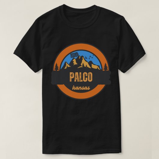 T-shirt Palco, Kansas (Design devant)