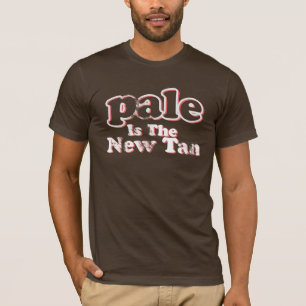 T-shirt Pâle est la nouvelle chemise bronzage
