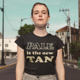 T-shirt Pâle est nouveau Tan