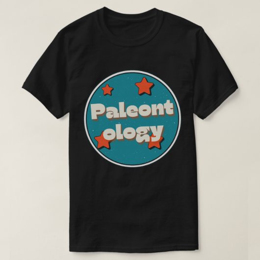 T-shirt Paléontologie (Design devant)