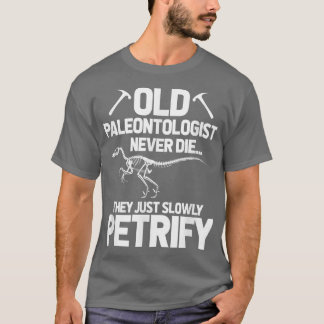 T-shirt Paléontologue Dinosaur Paléontologie T-Rex Skeleto