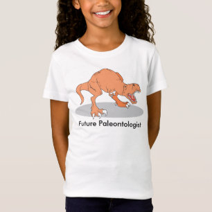 T-Shirt Paléontologue futur avec T-Rex Dinosaur