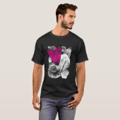 T-shirt Paléontologues chasseurs fossiles Long Manche T Ch (Devant entier)